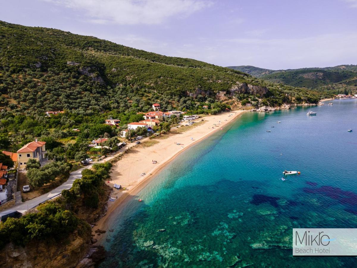 Mikro Βeach Ηotel Exterior foto