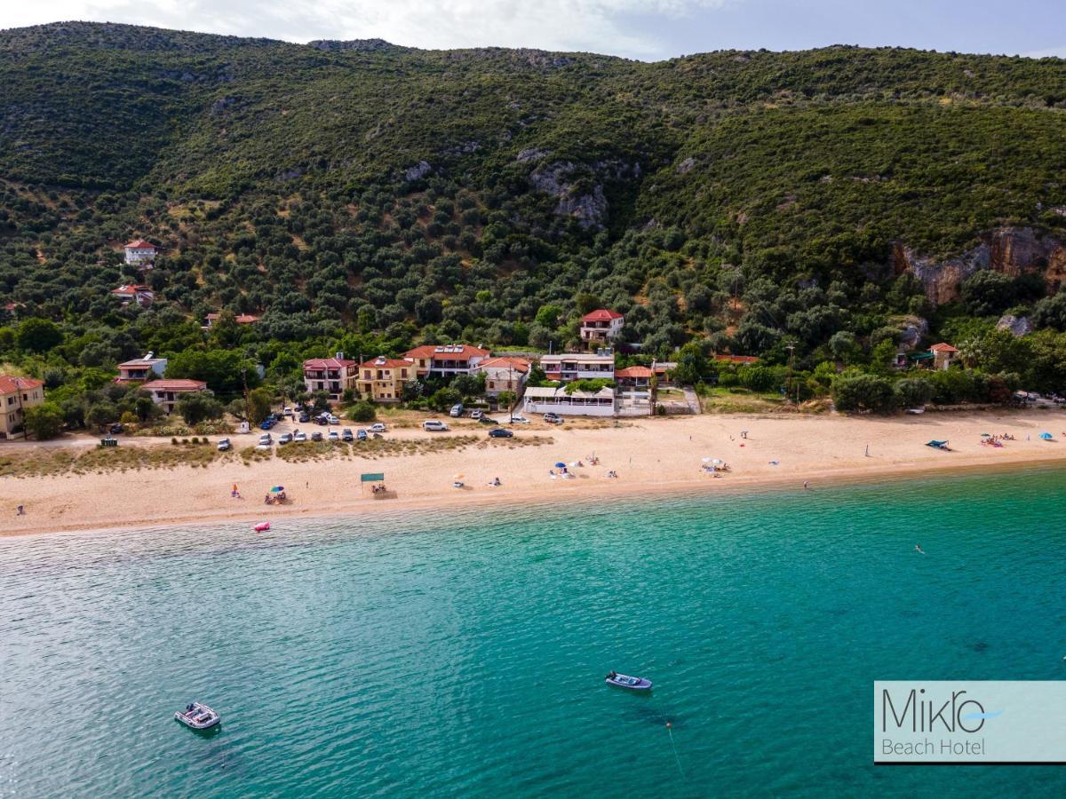 Mikro Βeach Ηotel Exterior foto